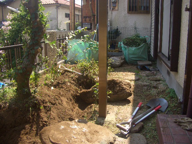 改修工事 撤去中