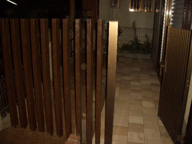 施工後 材料はお客様支給